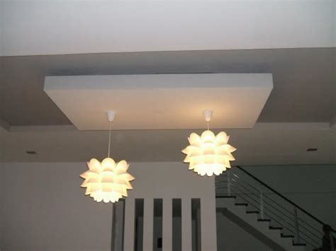 Plafon grc minimalis pasang plafon partisi gypsum grc jayaboard elephant gyproc aplus murah 60 Model Plafon Rumah Minimalis | Desainrumahnya.com