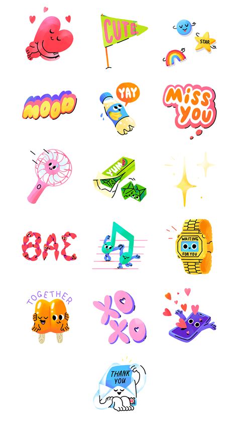 A sticker maker app for snapchat and instagram. GOOD MOOD sticker pack for Snapchat on Behance