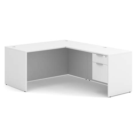 Brooklyn Series L Shape Desk With 1 Boxfile Pedestal Nj Office