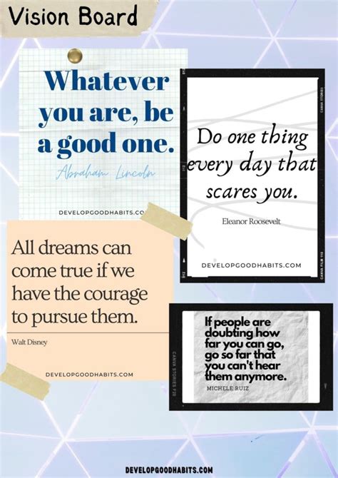 39 Free Vision Board Printables To Inspire Your Dreams