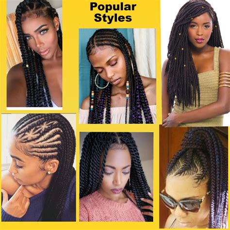Her favorite hairstyles are sew ins, and micro braids. BAH Hair Braiding