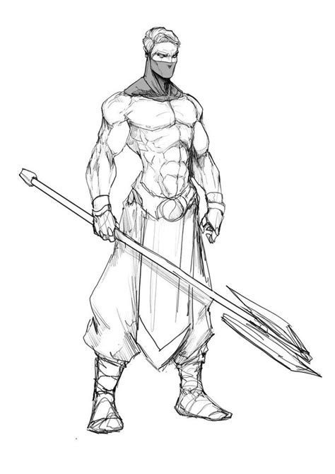 Another Ninja Dude By Sketchydeez Fantasy Character Design Character