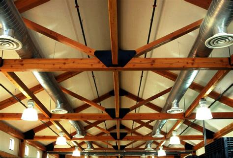 King Post Trusses Timber Frame Design Wood Ceiling Beams