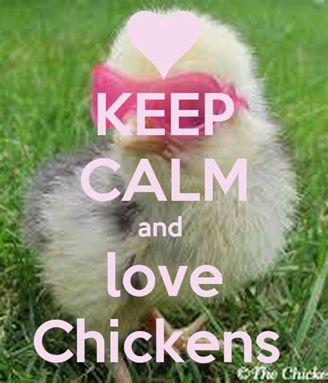 Keep Calm And Love Chickens Keep Calm And Carry On Image Generator