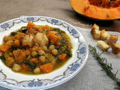Ceci e bietole, un piatto speciale. Zuppa di ceci, zucca e bietole - Vivo Mangiando