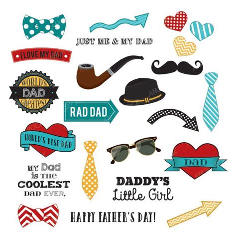 Best Dad Ever Fathers Day Clip Art Etsy Fathers Day Clip Art Clip Art Filofax Stickers