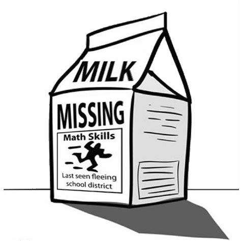 The kids and i saw an advanced screening of missing link and we absolutely adored the movie! Picture of Missing Skills on Milk Carton Coloring Page ...