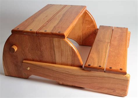 Wood step stool.wooden step stool ikea. Child Chair Step Stool of Cherry - by Willdoc ...