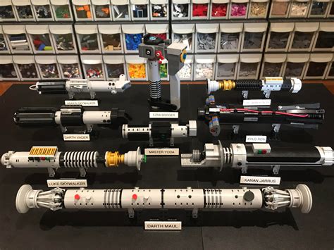 Some Lego Lightsabers Ive Designed Starwars