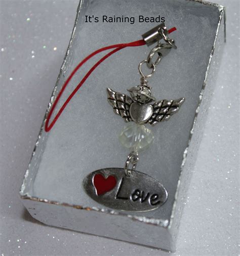 Clear - Love - Guardian Angel Charm (With images) | Purse decorations, Bead shop, Love charms