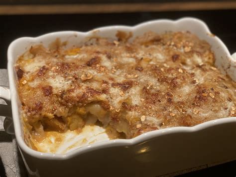 Mon gratin de courges butternut et sa béchamel healthy Cécile M