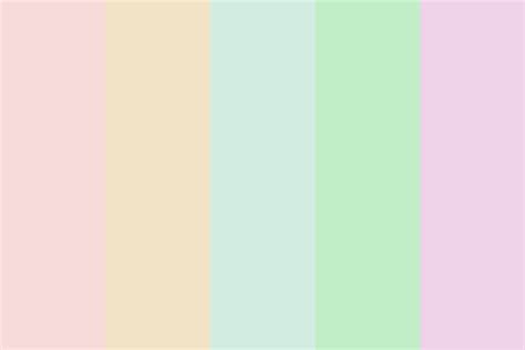 Pastel colors ٩(ˊᗜˋ*)و color scheme color palette made from color image associated with pastel. Soft Pastel Color Palette