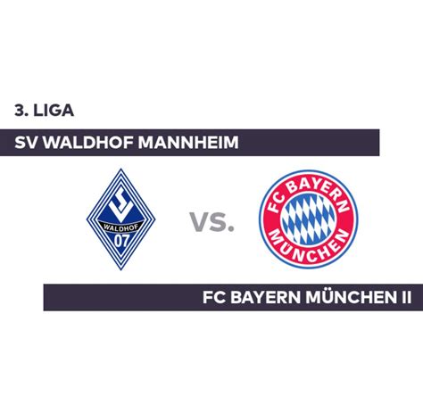 Liga 2021/2022 page and find many useful statistics with chart. SV Waldhof Mannheim - FC Bayern München II: Bayerns Zweite ...