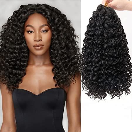 Amazon Com Gogo Curl 14 Inch 8 Packs Curly Crochet Hair For Black