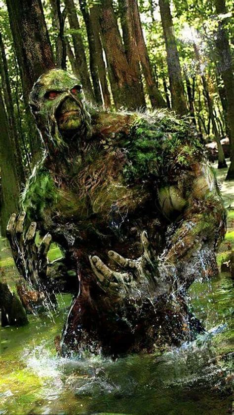 Swamp Thing Fan Art Héros Dc Comics Art Héros