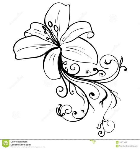 Trova immagini stock hd a tema fiori stilizzati e milioni di altre foto, illustrazioni e contenuti vettoriali stock royalty free nella vasta raccolta di shutterstock. Disegni Fiori Stilizzati Tattoo : Set Of Flowers Black ...