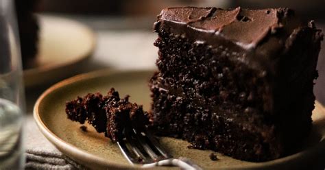 The Best Moist Chocolate Cake From Scratch With Coffee The Gourmet