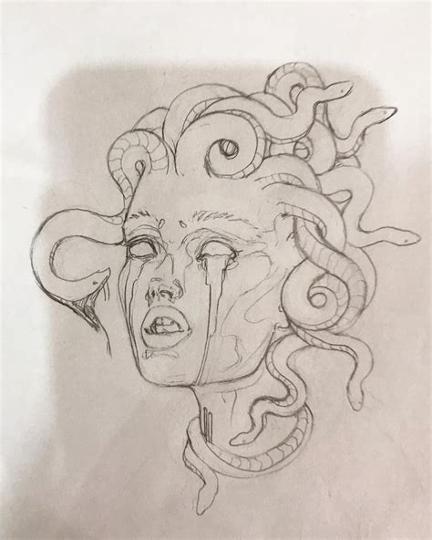Medusa Drawing