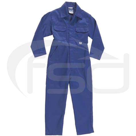 Kids Coveralls Royal Blue Food Safety Direct