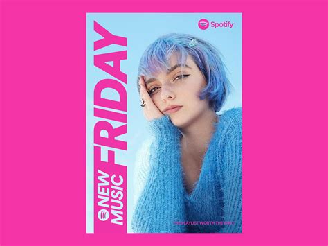 Posters For Spotify New Music Friday By Erik Herrström On Dribbble
