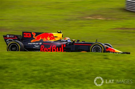 Max Verstappen Red Bull Racing Rb13 At Brazilian Gp