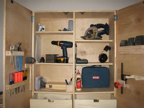 Wall Mounted Tool Cabinet By Brianl