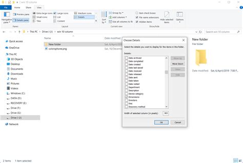 So Fügen Sie Im Windows 10 Datei Explorer Dauerhaft Spalten Zu Allen Ordnern Hinzu Moyens Io