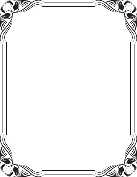 stencil | Page borders design, Clip art frames borders, Borders for paper