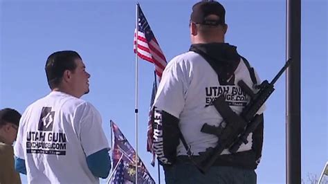 Utah Gun Owners Flock To State Capitol To Protest Newly Proposed Gun