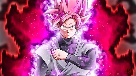 Goku Black Wallpaper 4k Phone Black Goku Super Saiyan Rose 4k Para