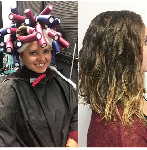 Beach Wave Perm Before And After Wave Perm Body Wave Perm Permed