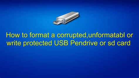The command clean is quick but data can still be recovered from professionals, if you want to give your sd card to other or just donate it, clean is not enough, you need to wipe everything out, to protect your personal information. How to format a corrupted,unformatabl or write protected ...