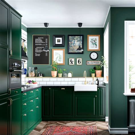 They can help find the perfect cabinet for any room in the house. Ikea Caen Catalogue Trick | Kitchen trends, Dark green ...