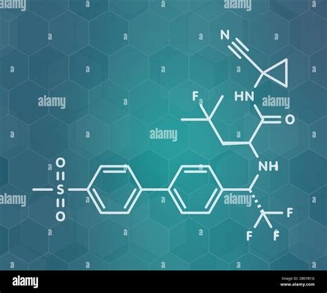 Odanacatib Osteoporosis Drug Molecule Illustration Stock Photo Alamy