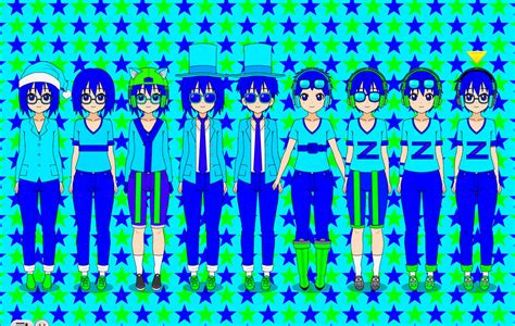 All Of My Goanimate Avatars In Kisekae Form Part 2 By