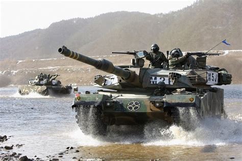 Warhistory South Korean K1 Mbt K21 Ifv Participate In Military Exercise