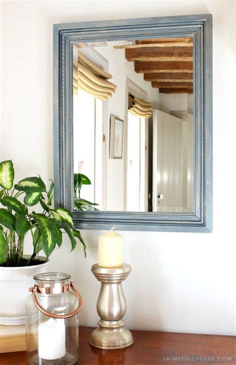 Once you know what sort of vibe you're after, it's a bit easier to pick a hue. Fancy Frame with Matte Metallic Paint - Jaime Costiglio