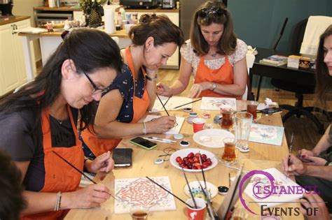 Ottoman Tile Ceramic Cini Workshop In Istanbul Events Of Istanbul