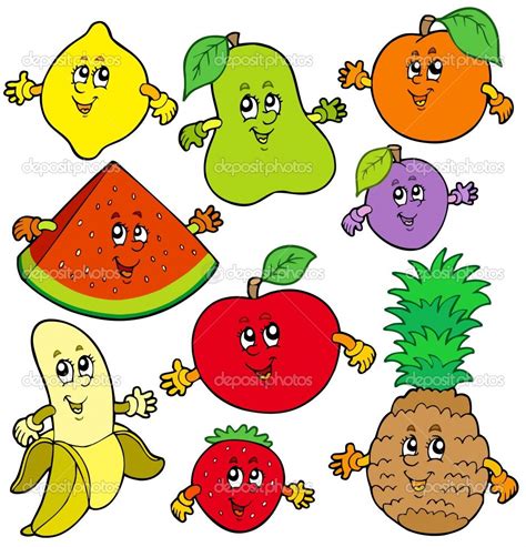 Dibujos Animados De Frutas Y Verduras Search Verduras Dibujo