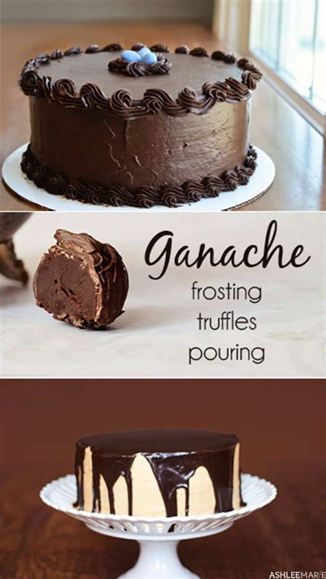Ganache - 3 uses - frosting, truffles & pouring | Ashlee Marie - real