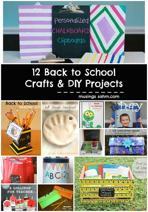 Back To School Crafts And Diy Projects