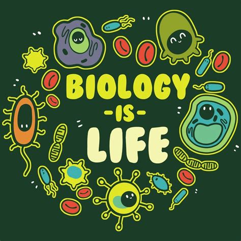 Biology Is All Around Us 🌿 Get The Green Biology Is Life T Shirt Only