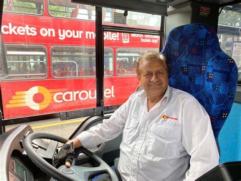 One of Carousel Buses first drivers celebrates 20 years behind the