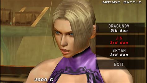 Nina Williams Tekken 5 Dark Resurrection 10 Battles Arcade Game Mode Youtube