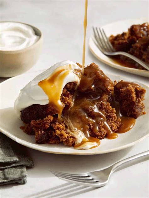 Sticky Toffee Pudding Spoon Fork Bacon