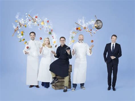Show food / reality (12 seasons, 149 episodes) created in 2010 on m6, with philippe etchebest (jury & coach), hélène darroze (jury & coach) and cyril lignac (coach twelve young hopeful french chefs compete to win the title of top chef, 100,000 euros. Top Chef : le candidat éliminé est... - Télé Star