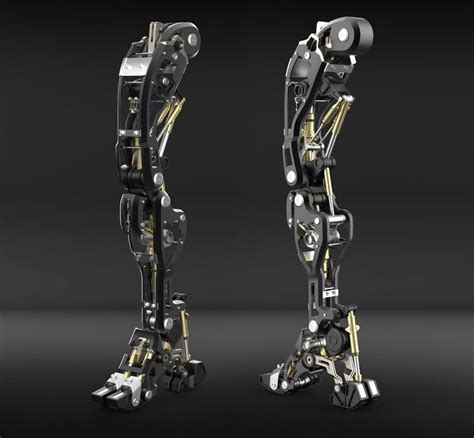 Robot Leg Ai Robot Bionico Robot Suit Robot Parts Humanoid Robot