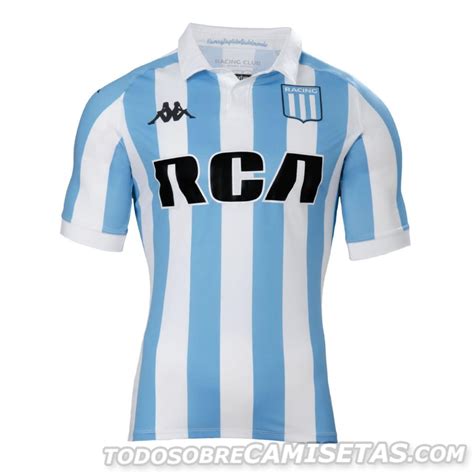 Racing, the way it should be. Camiseta titular Kappa de Racing Club 2018 - Todo Sobre ...