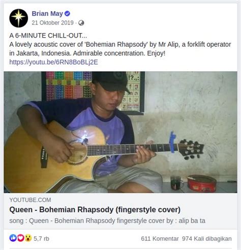 Bahkan, aksi bermain gitar pria asal ponorogo ini menjadi sorotan sejumlah musisi terkenal dunia. Jago Main Gitar, Sopir Forklip Asal Ponorogo ini Bikin ...