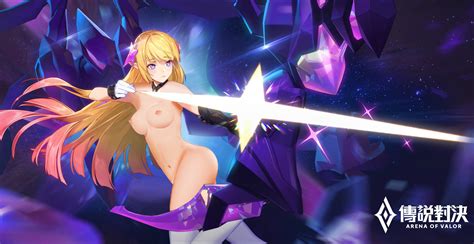 Rule 34 Arena Of Valor Blonde Hair Dimension Breaker Telannas Arena Of Valor Footwear Nude